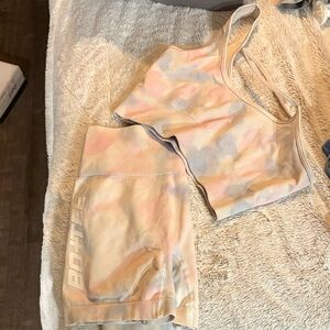 Bo+Tee Women's Pastel Tie-Dye Set